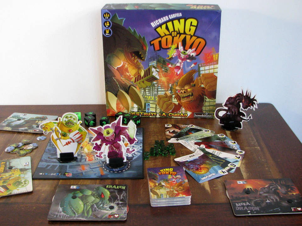 Imagen del juego King of Tokyo